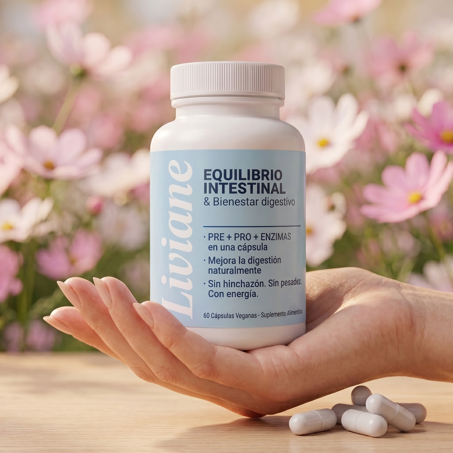 PROBIÓTICO LIVIANE® - Recuperá tu digestión y tu energía