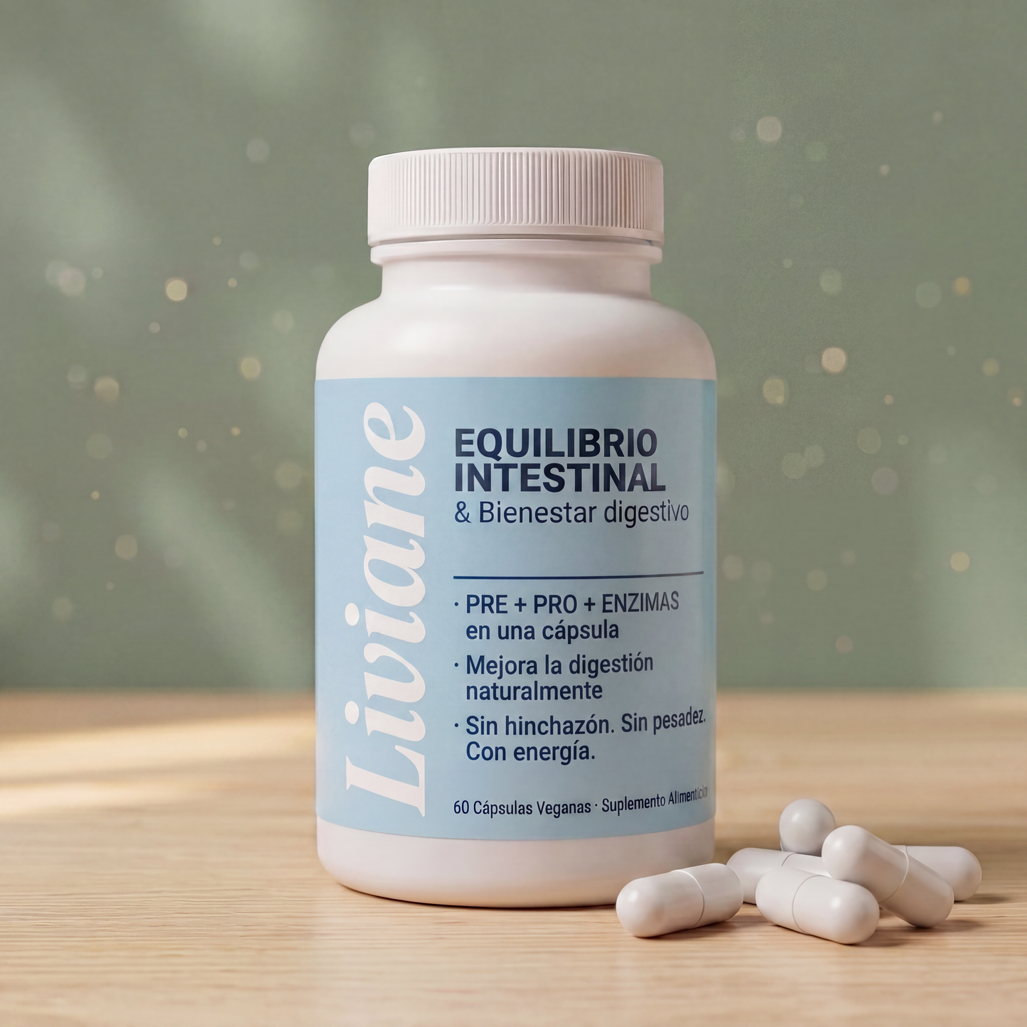 PROBIÓTICO LIVIANE® - Recuperá tu digestión y tu energía